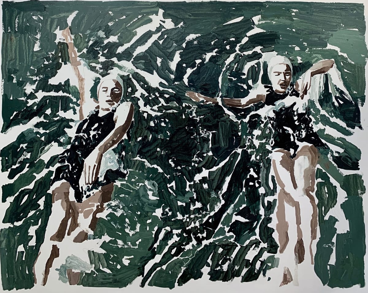 Clara Adolphs - Double Swimmers