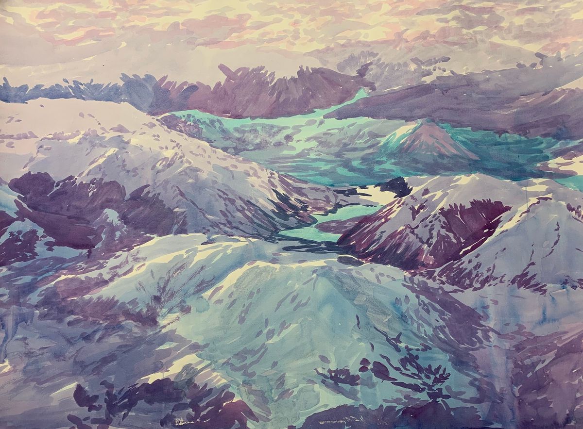 Carla Hananiah - Large Mountain Study