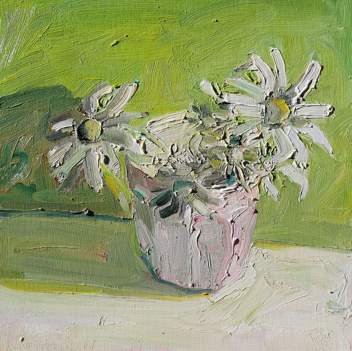 Jane Guthleben - Flannel Flowers In Pink Cup
