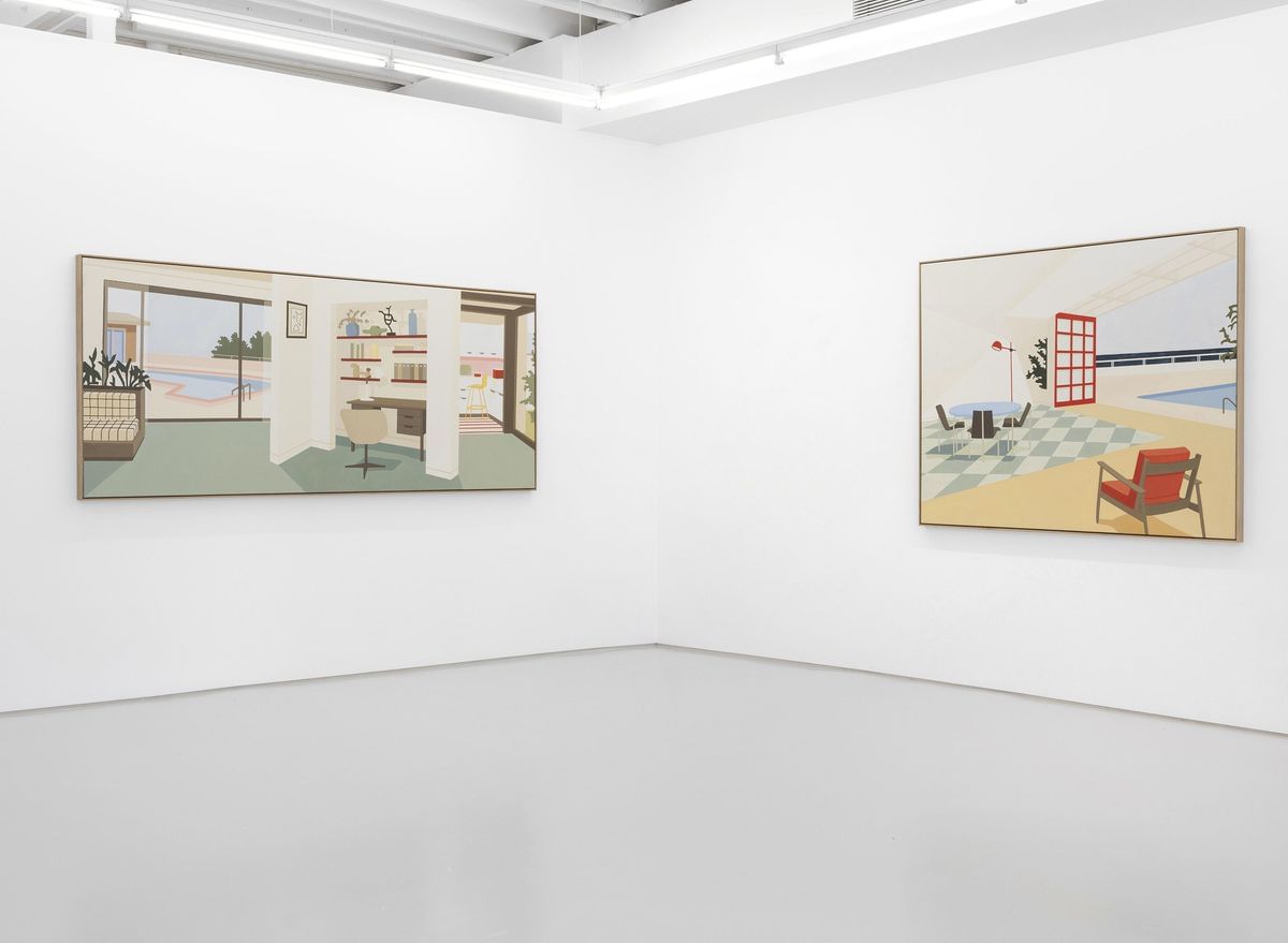 Eliza Gosse - 'YOU'RE POOLSIDE AND EVERYTHING IS PERFECT' Installation View