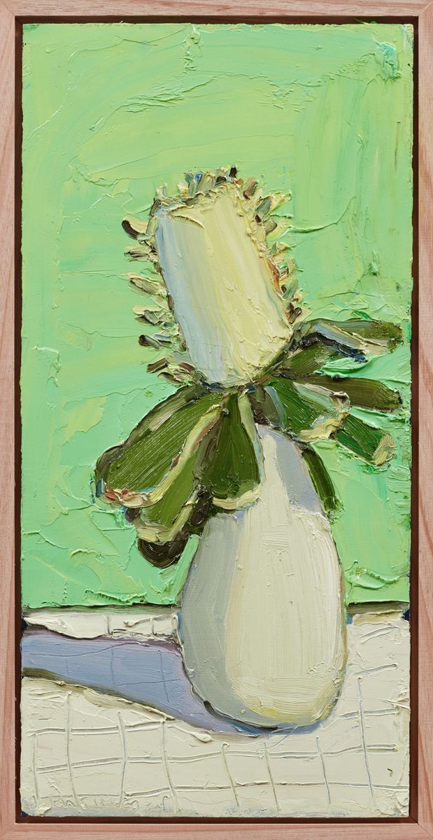 Jane Guthleben - Banksia In Egg Vase