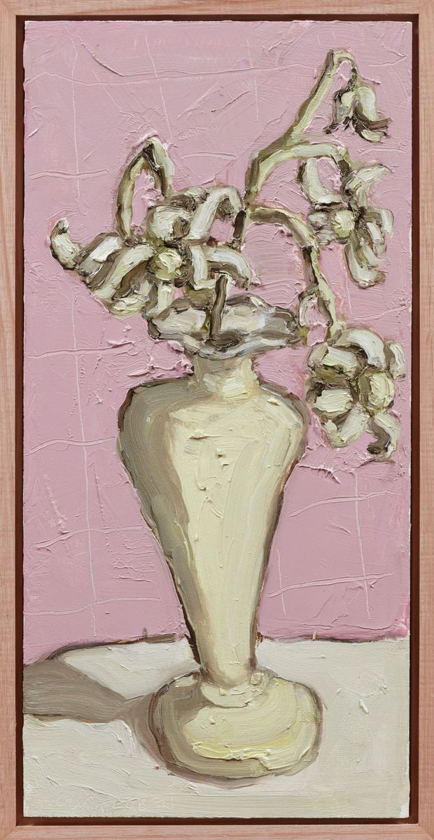 Jane Guthleben - Flannel Flowers In A Cream Urn