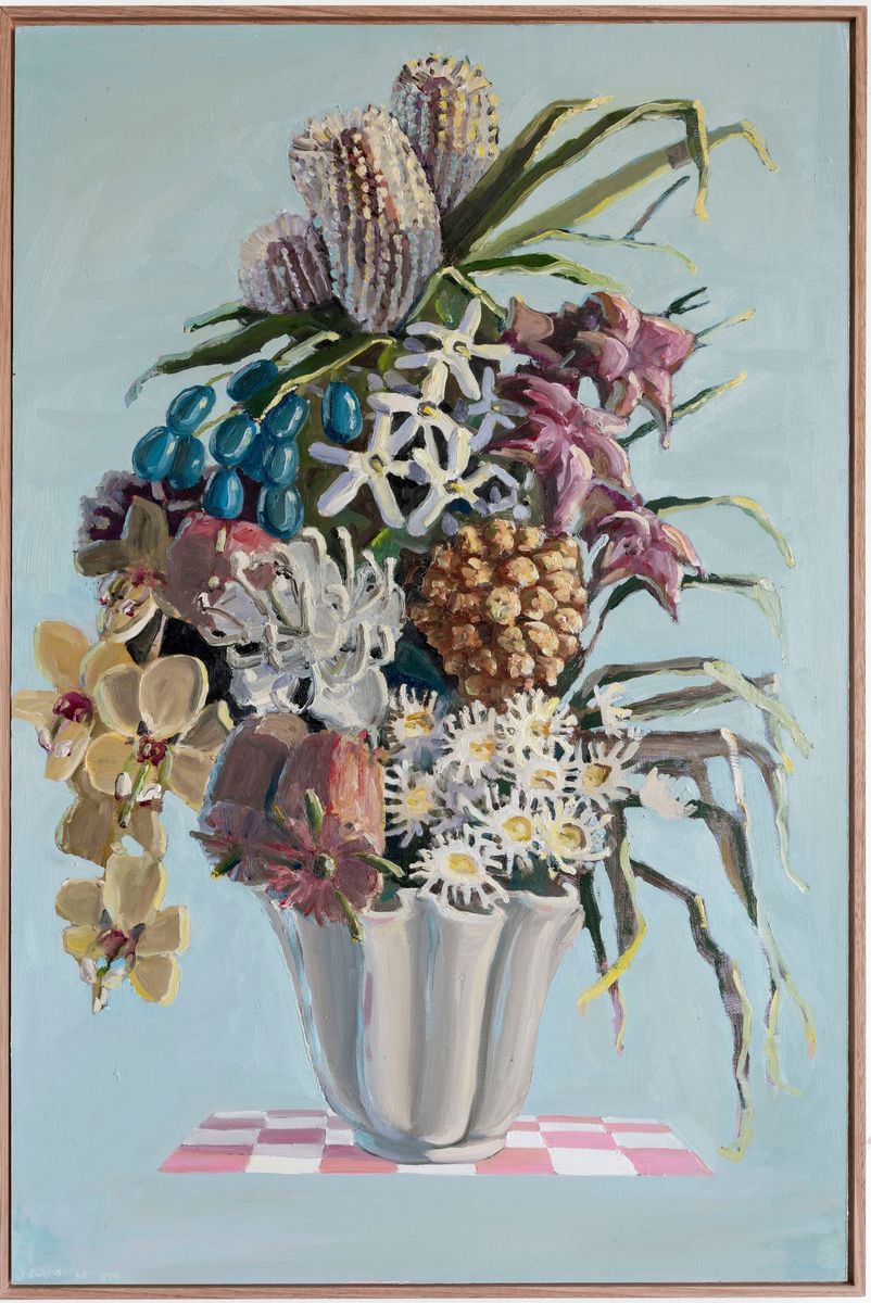 Jane Guthleben - Dutch Still Life With Top End Flora And Quandongs