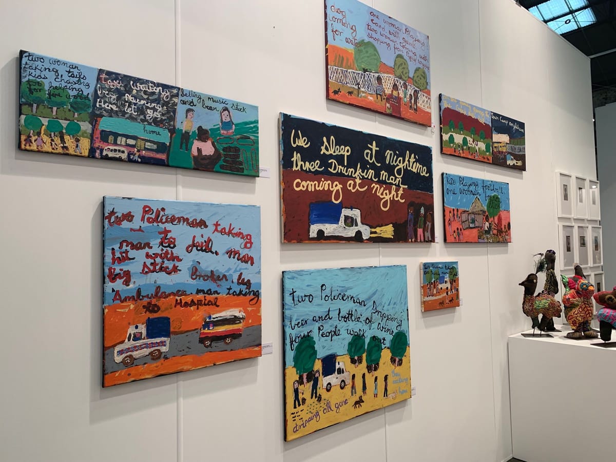 SYDNEY CONTEMPORARY ART FAIR by Sally M Nangala Mulda