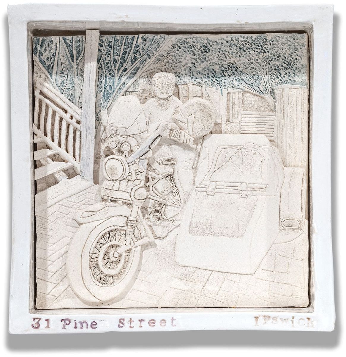Jane Du Rand - 31 Pine Street (Mel and Harry in the sidecar)