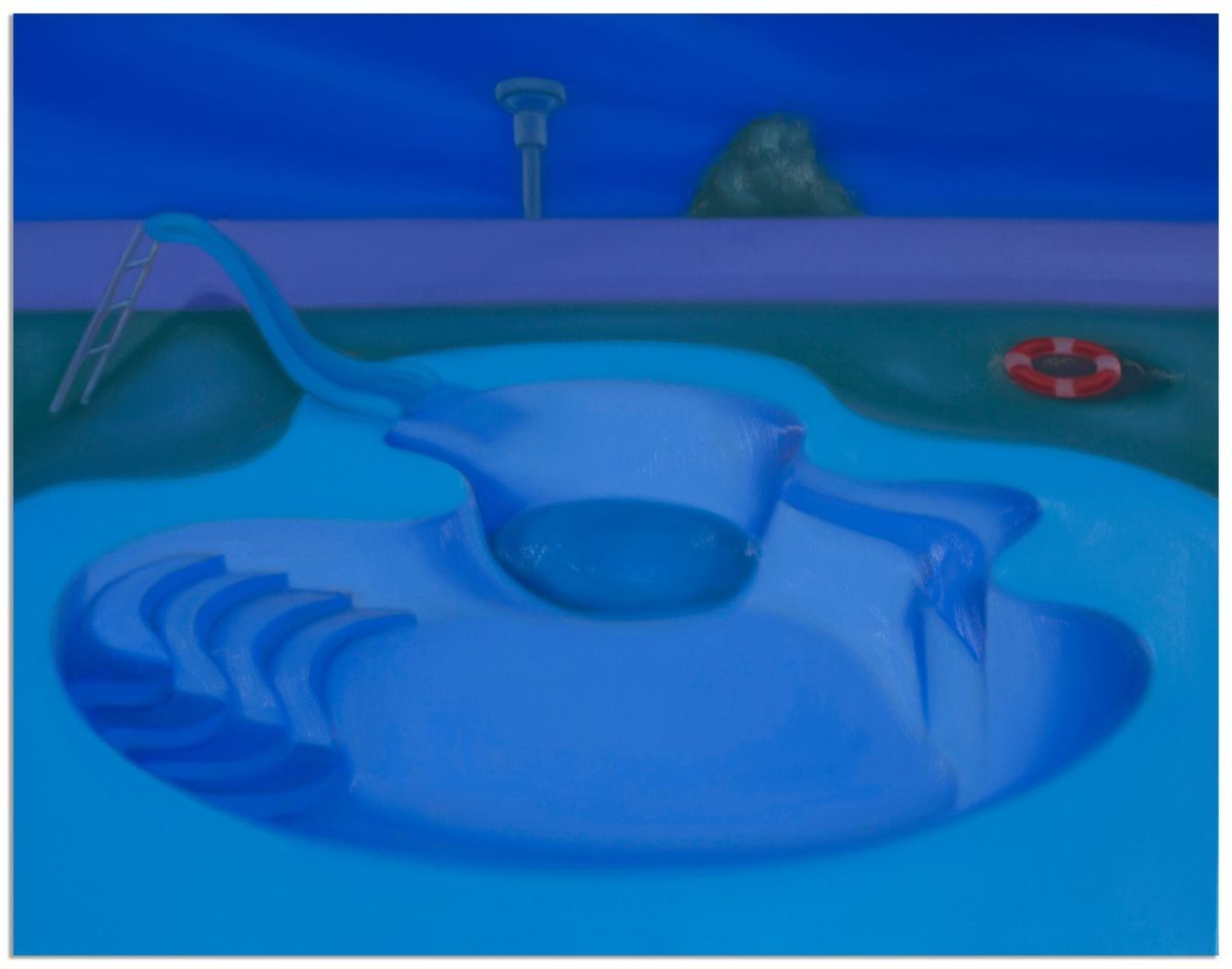 Lucy O'Doherty - Empty Pool In Nautical Twilight