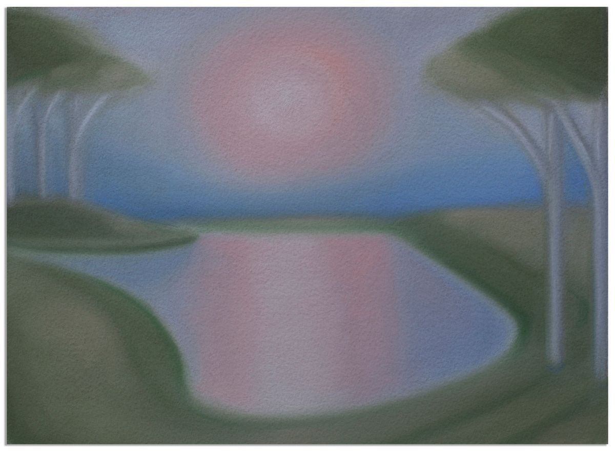 Lucy O'Doherty - Pink Rays In Mirror Pond