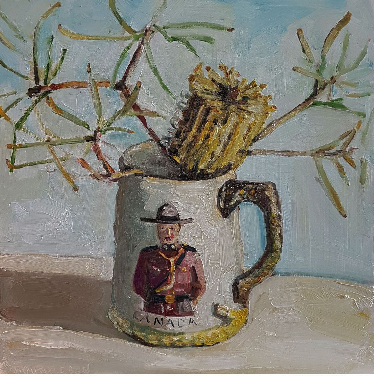 Jane Guthleben - Little Banksia In Souvenir Mug