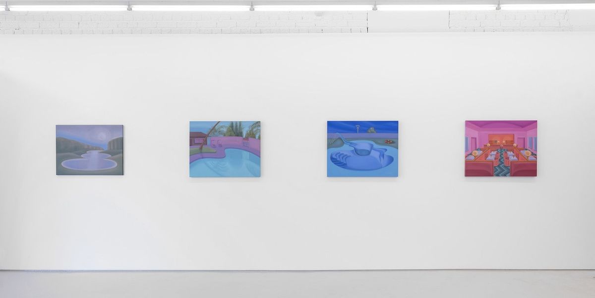 Lucy O'Doherty - Installation View 'Blue Hour'