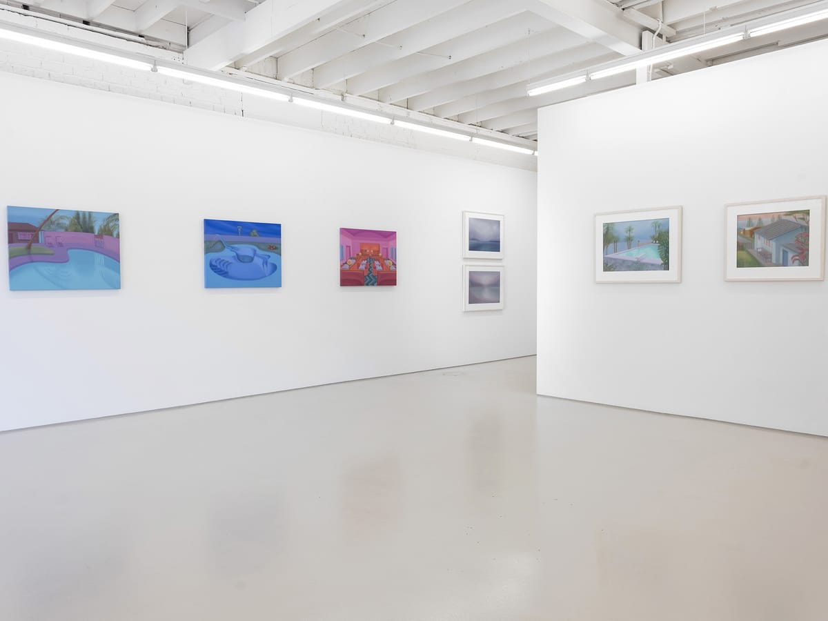 Lucy O'Doherty - Installation View 'Blue Hour'