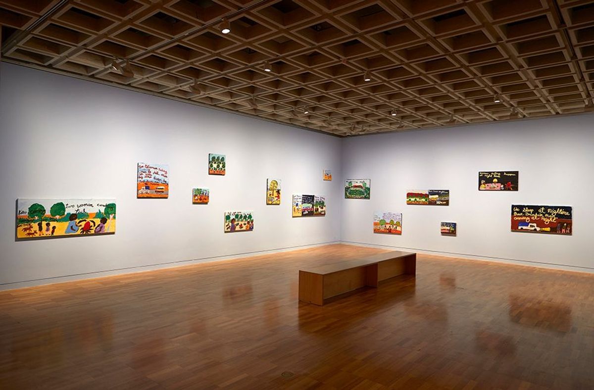 ART GALLERY OF NEW SOUTH WALES, The National by Sally M Nangala Mulda