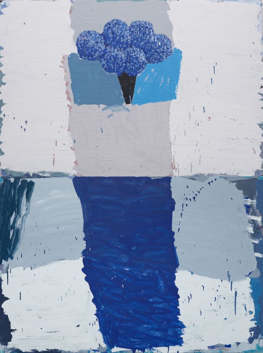 A Bunch Of Deegan Drive Hydrangeas On The Darling by Sally Anderson