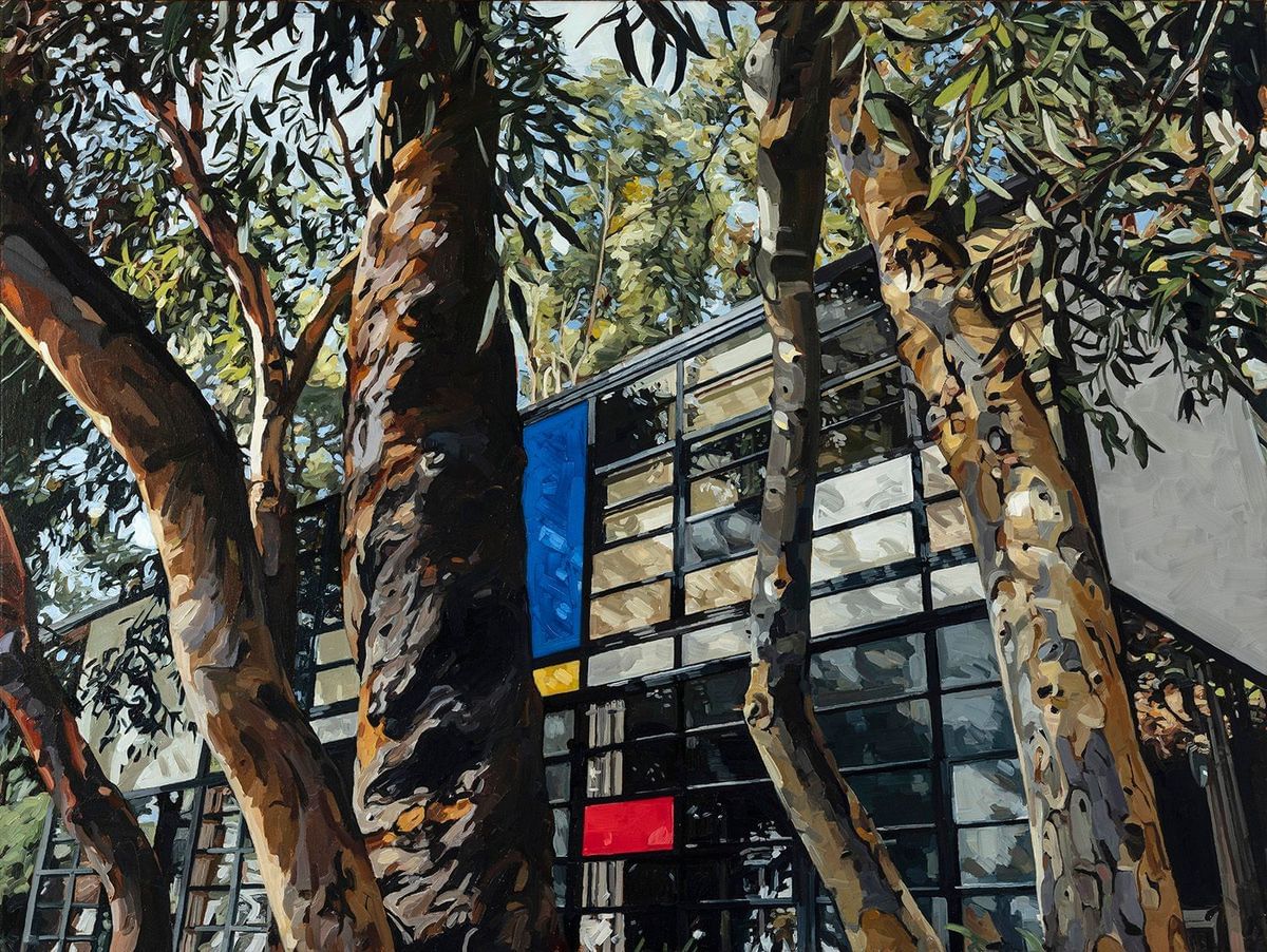 Judith Sinnamon - Santa Monica Eucalypts (Eames House) #1