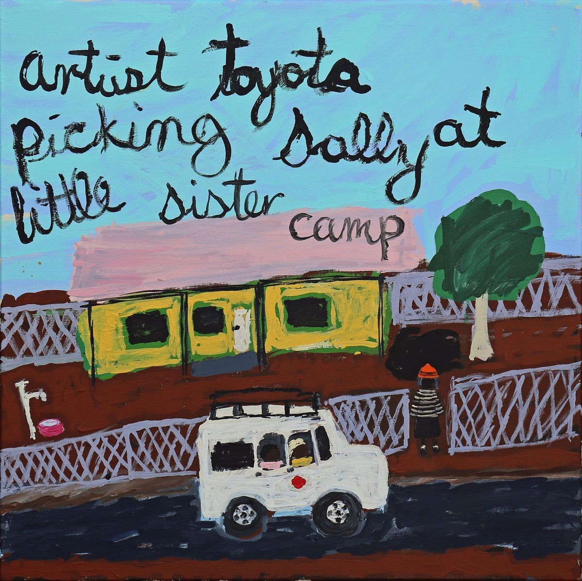 Sally M Nangala Mulda - Artist Toyota Picking Sally Up