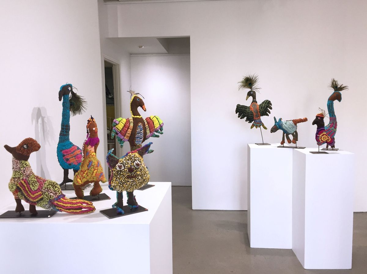 Yarrenyty Arltere Artists - EDWINA CORLETTE GALLERY Installation View