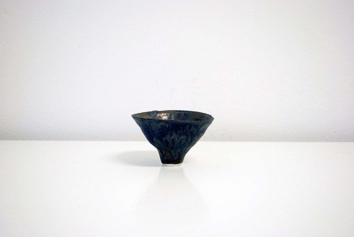 Julie Pennington - Black Bronze Fluted Bowl