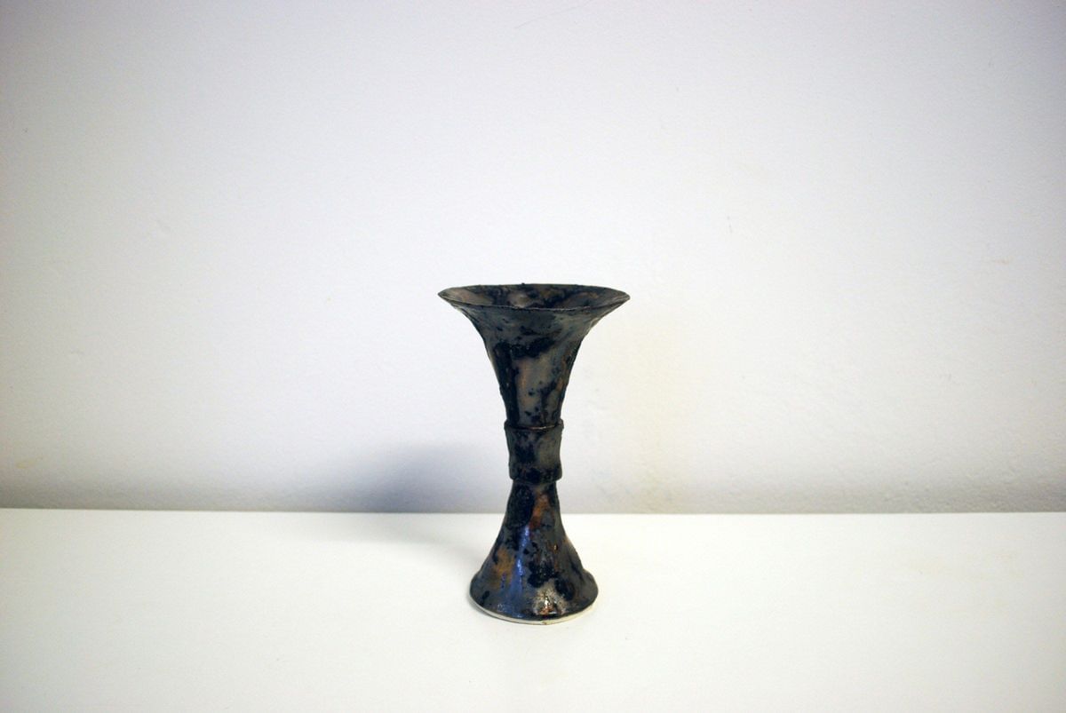 Julie Pennington - Black Bronze Ritual Vessel