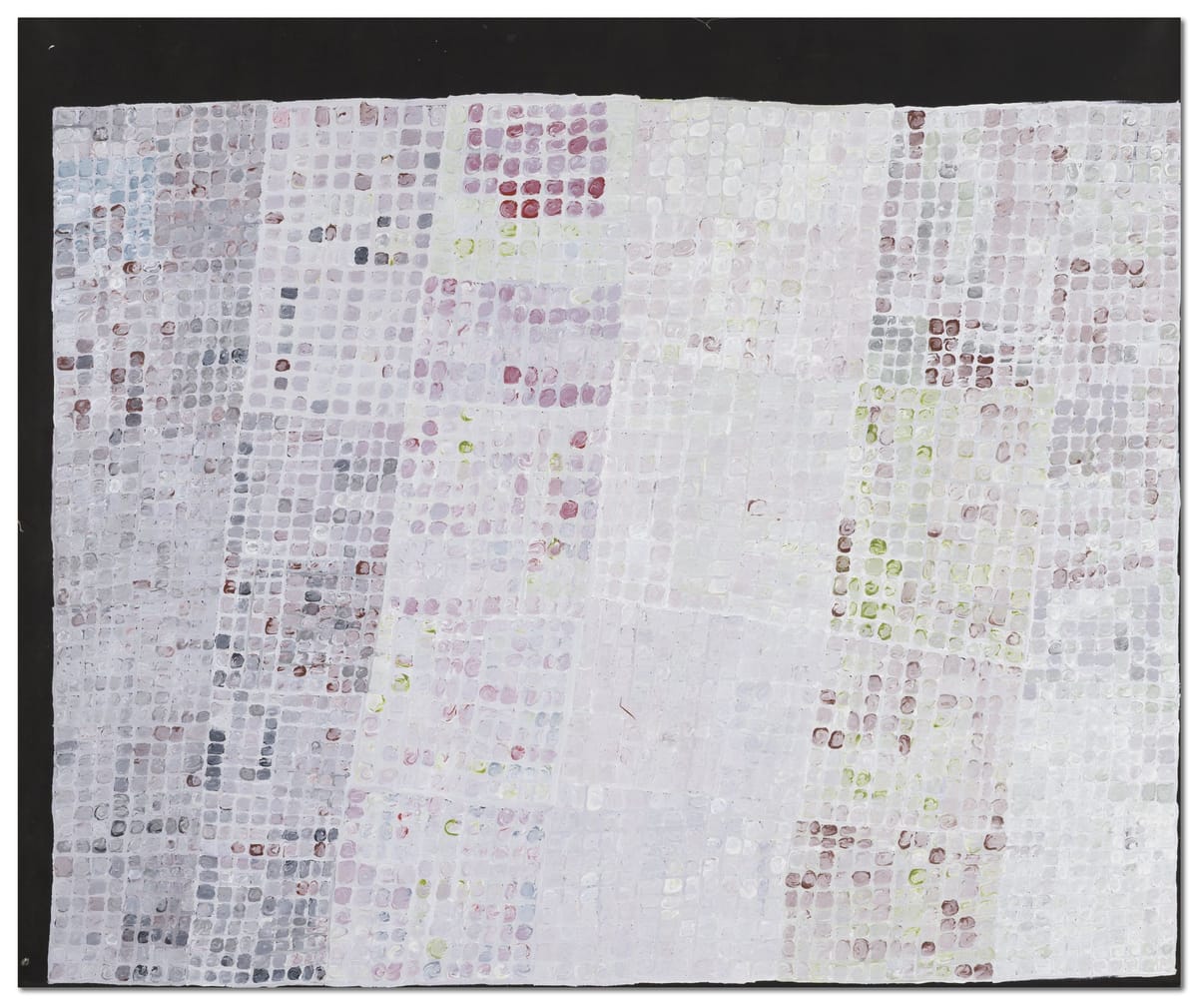 Carbiene McDonald Tjangala - CMT Four Dreamings 435 25 acrylic on canvas 136x176cm