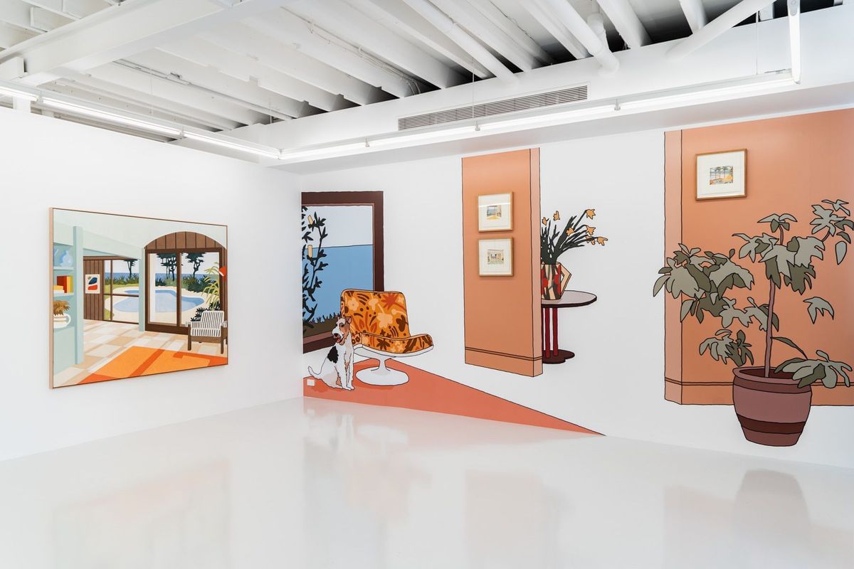 Eliza Gosse - INSTALLATION VIEW 'All My Friends Have White Walls And Beige Carpet'