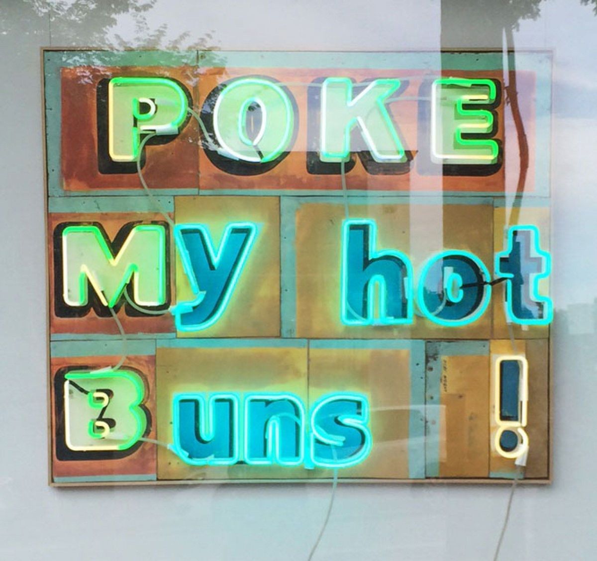 Poke My Hot Buns (Installation View)