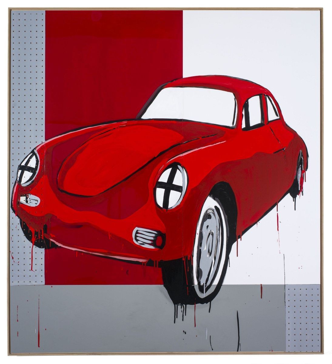 1956 Porsche 356a (Red)