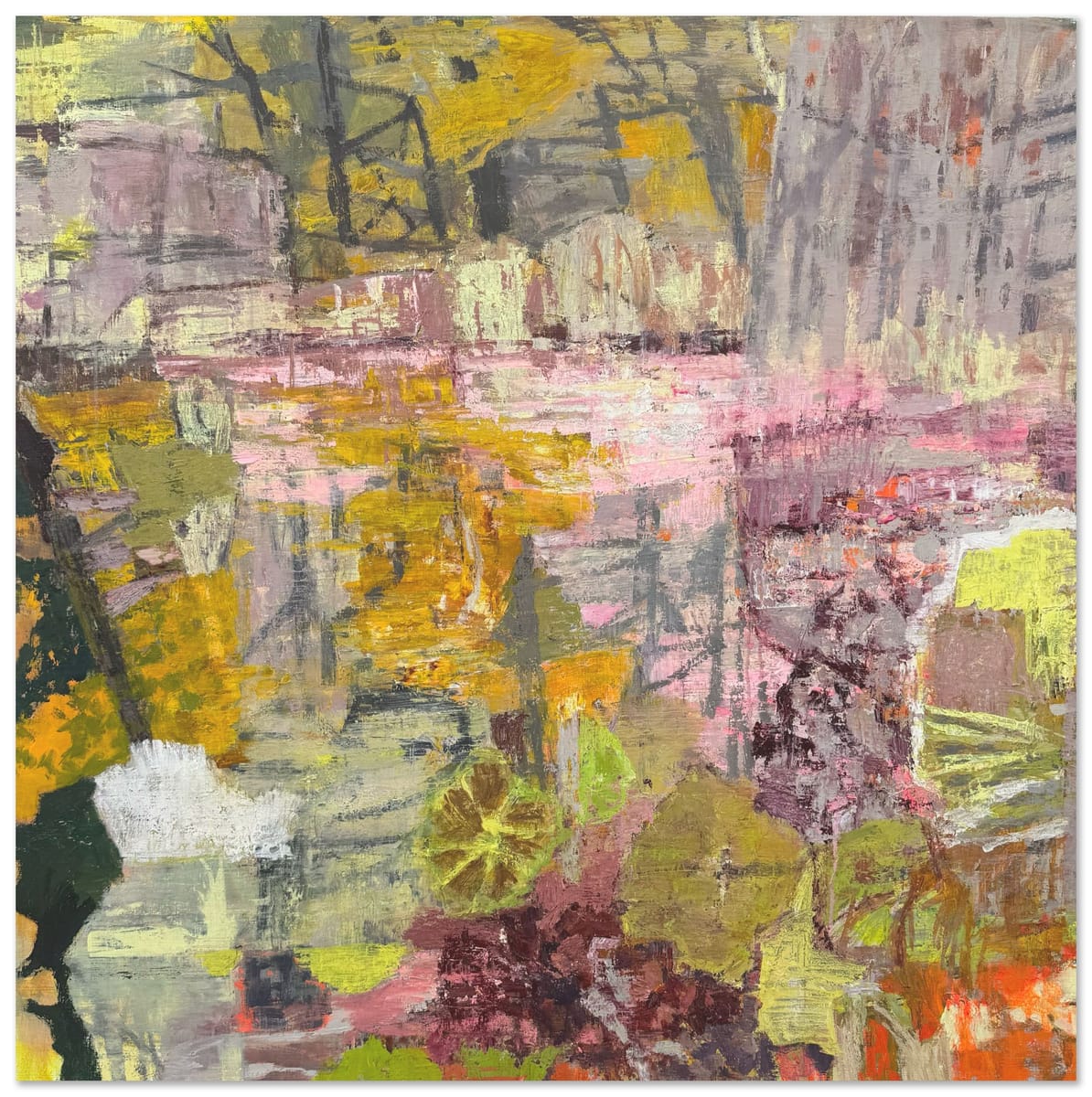 Joanna Logue - Lily pad pond