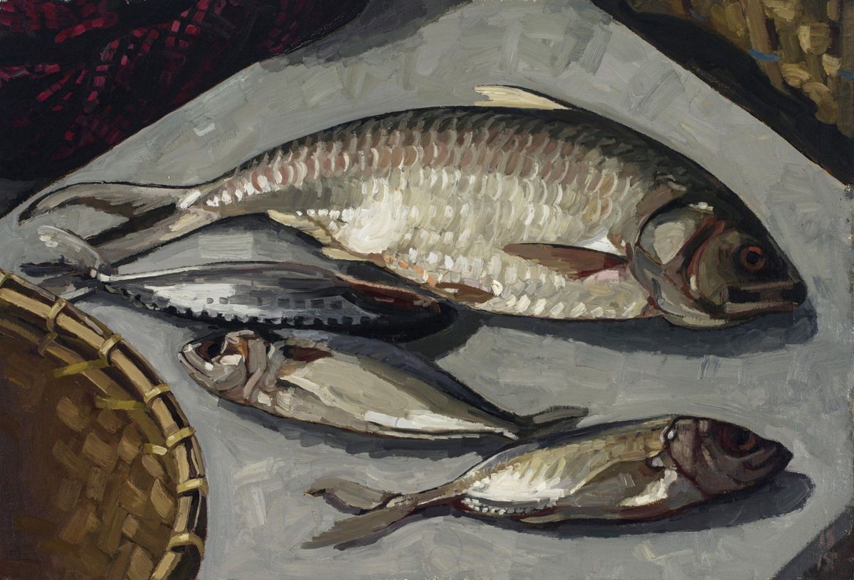Judith Sinnamon - Telegu Market Fish