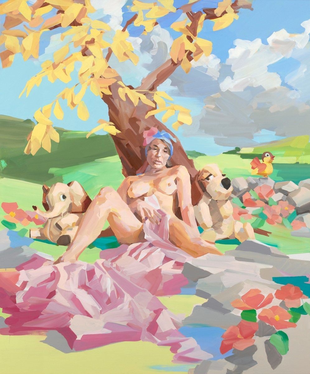 Stefan Dunlop - Woman In Landscape II