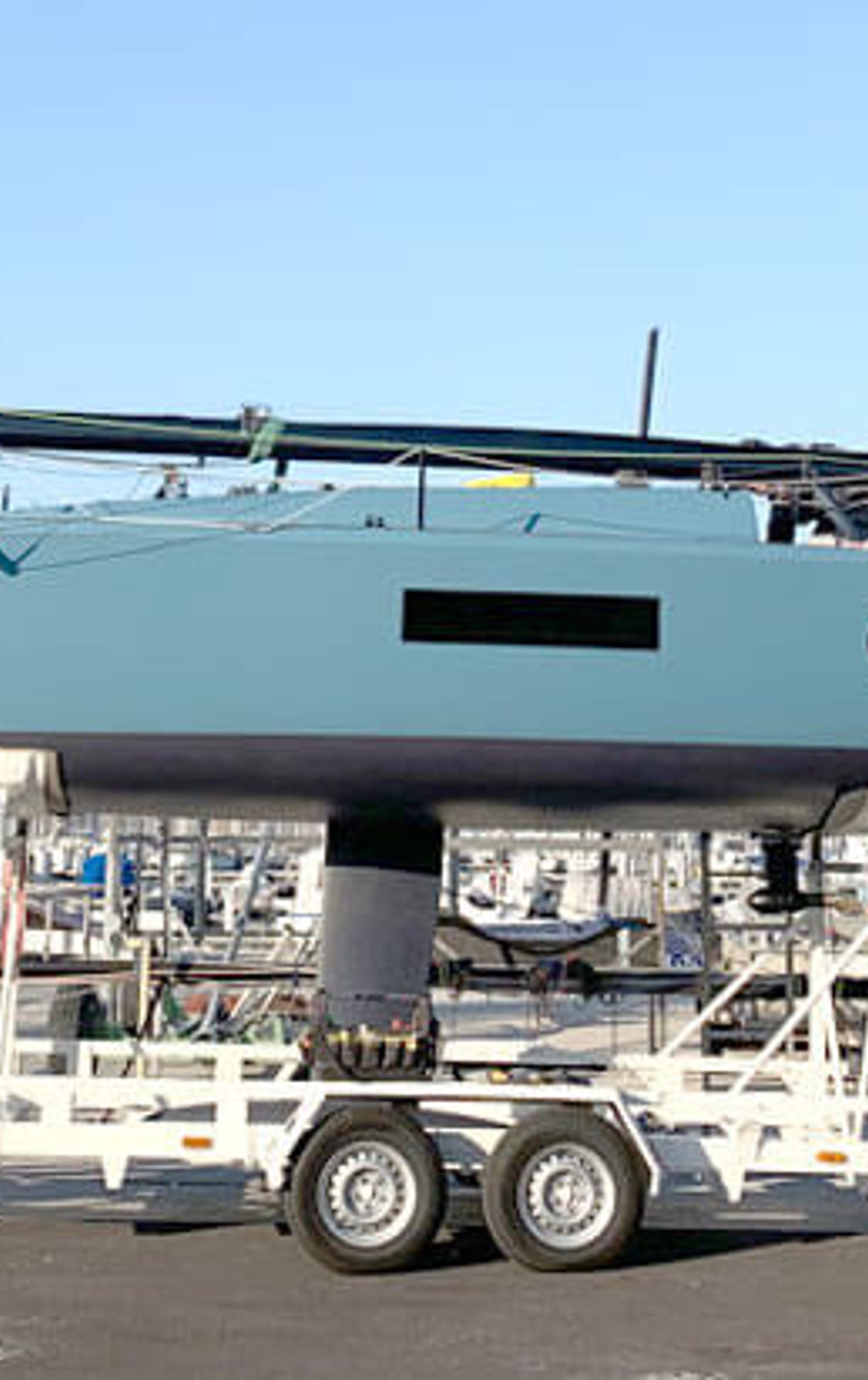 Einwassern alle esseboats sind trailerbar