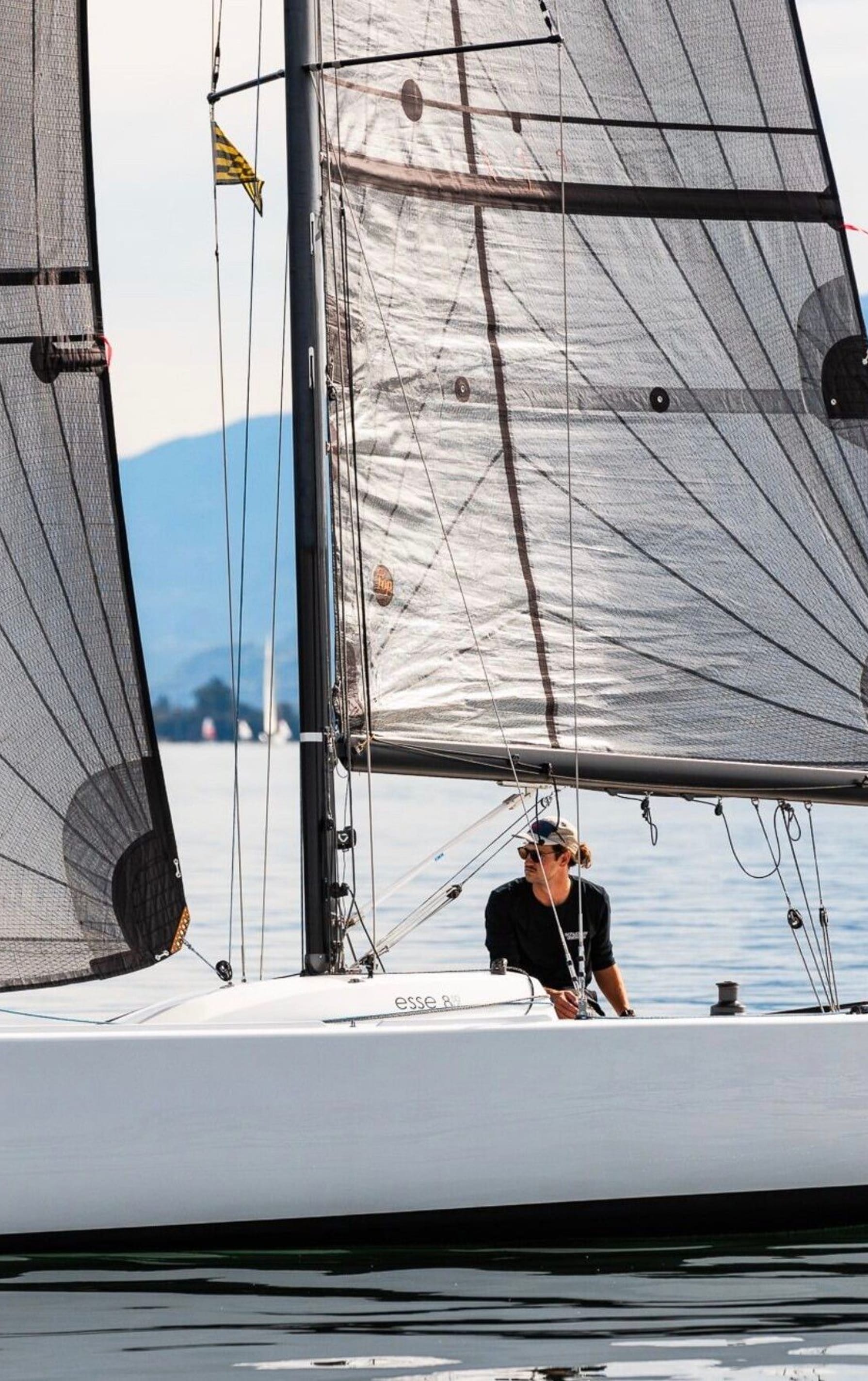 Esseboats probesegel fruehling