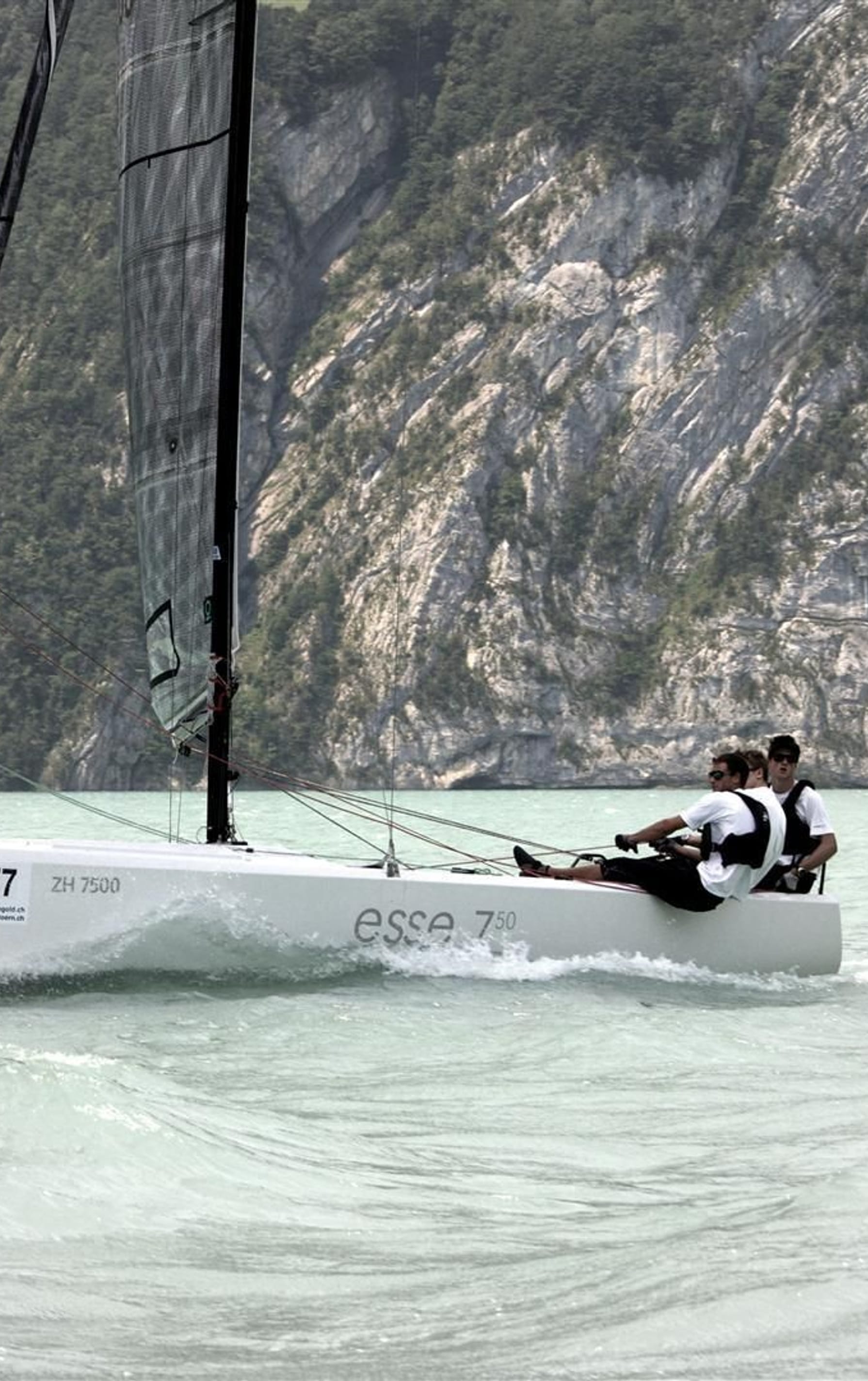 Esse 750 am St. Moritz Cup - Entdecken Sie unsere Segelbotte auf unsere Webseite, esseboats.ch