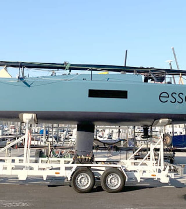 Einwassern alle esseboats sind trailerbar