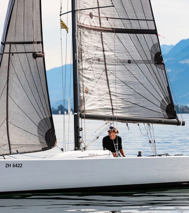 Esseboats probesegel fruehling