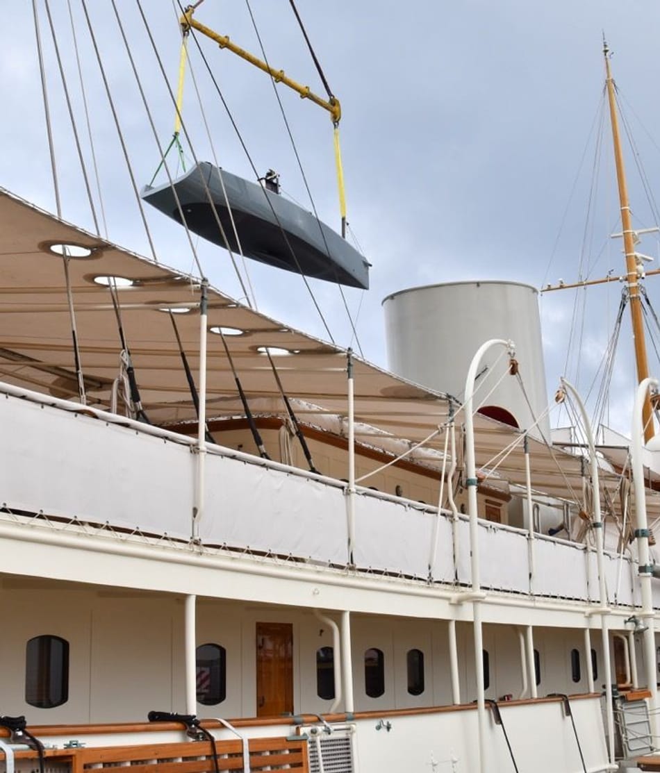 Boot vom Zuerichsee auf Deck 02