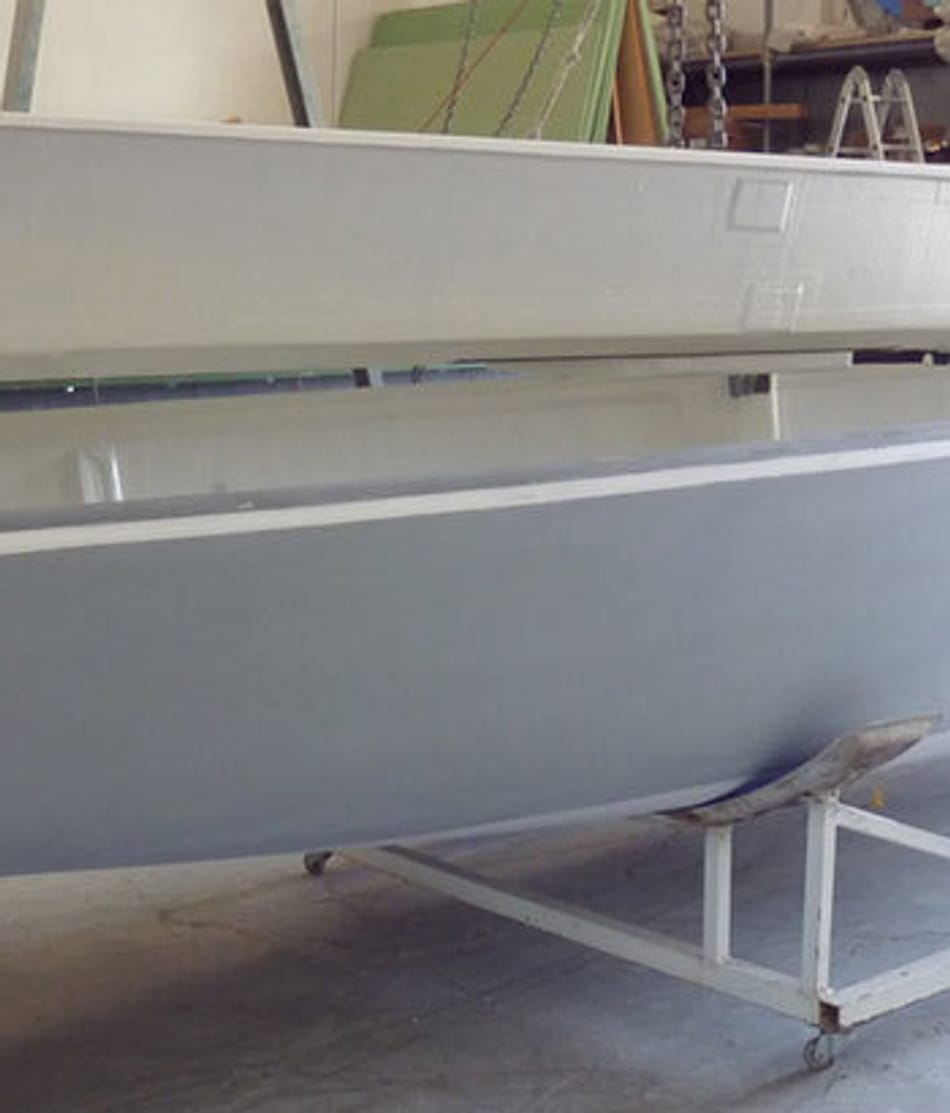 So wird ein esseboats segelboot gebaut rumpf montage