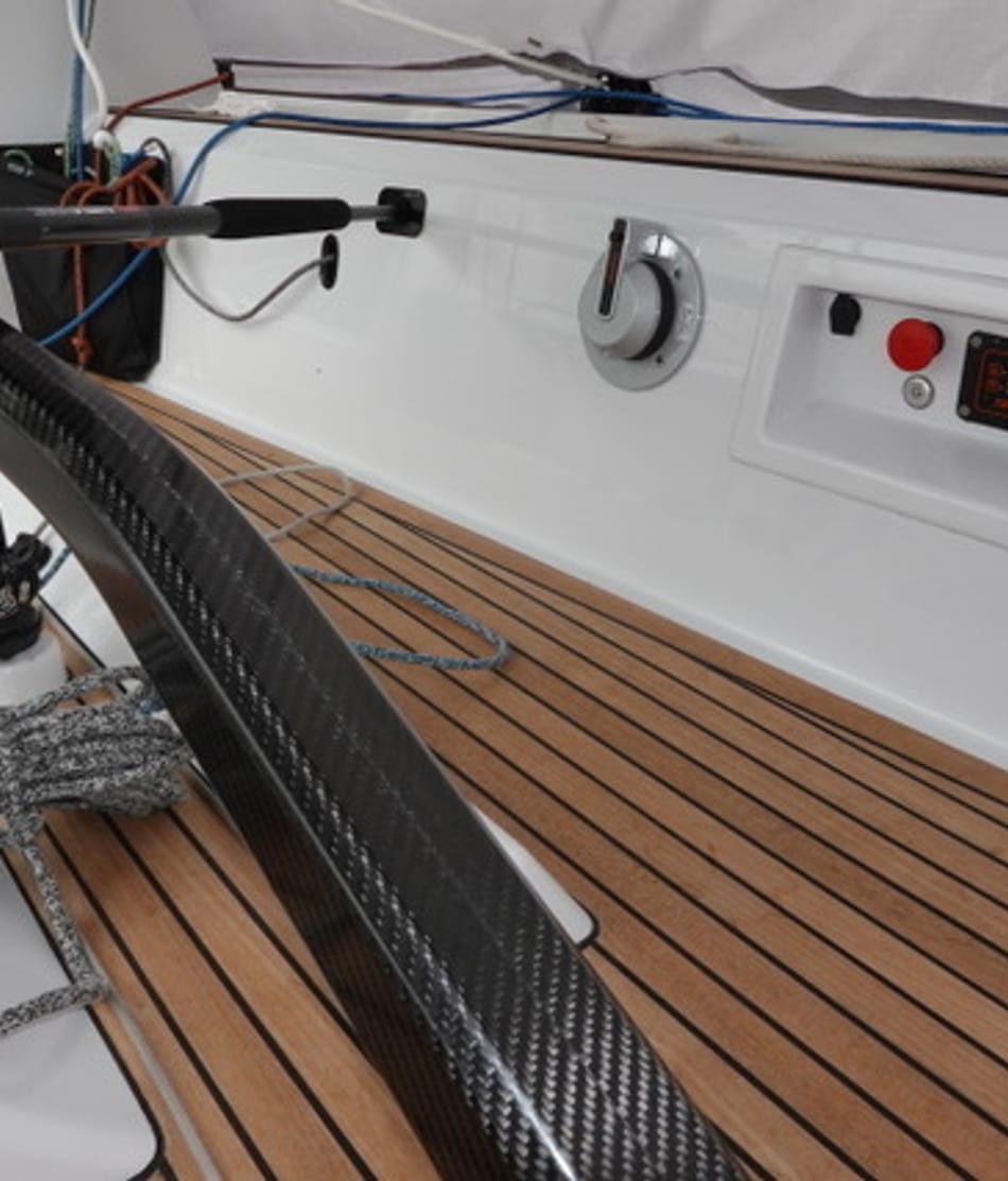 Esseboats einhandsegeln cockpit