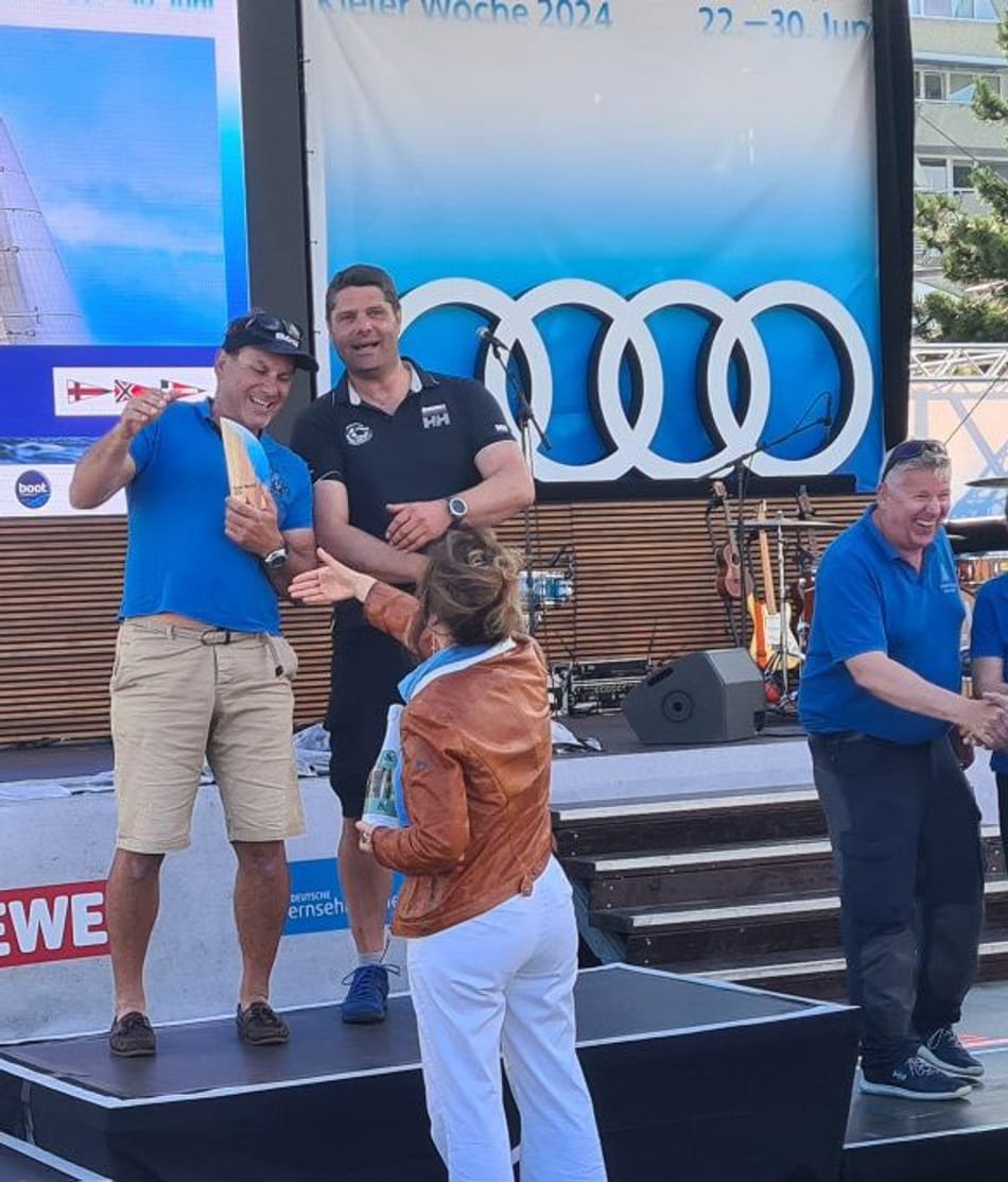 Patrik heinrichs esse850 ostsee siegerehrung