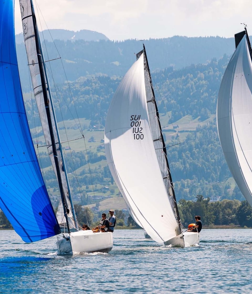 Jubiläumsregatta 20 Jahre Esseboats auf dem Zürichsee