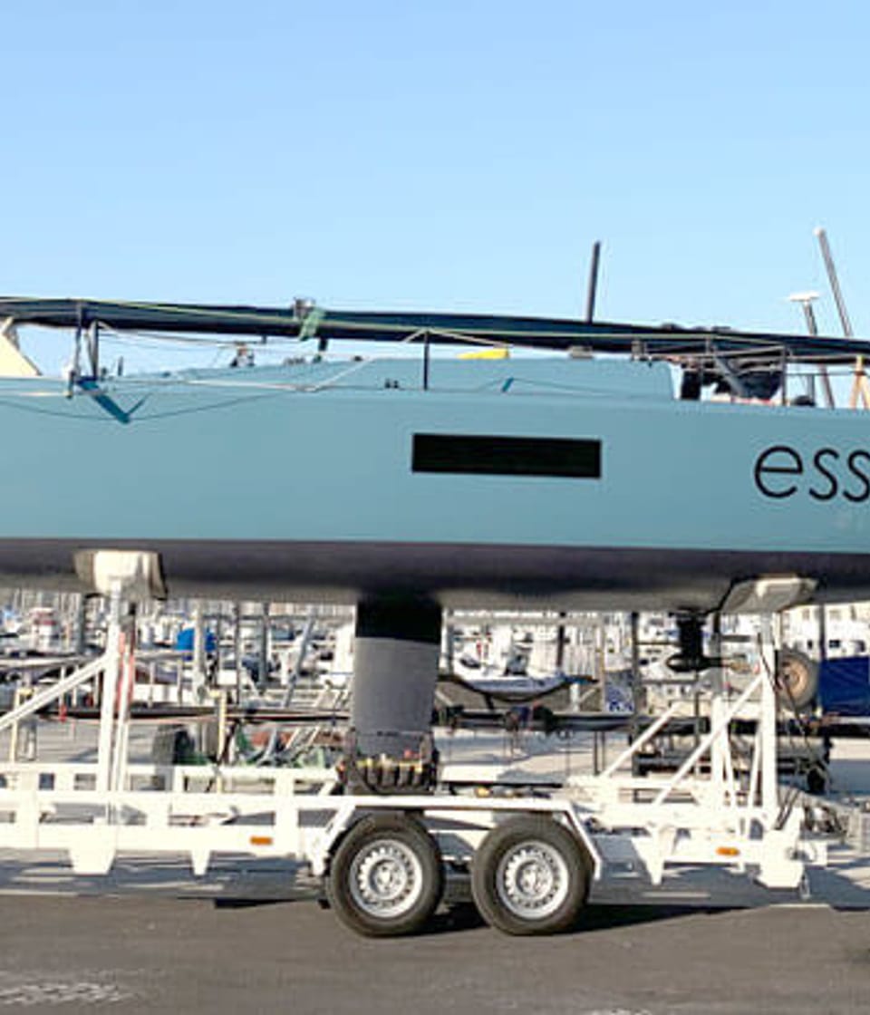 Einwassern alle esseboats sind trailerbar