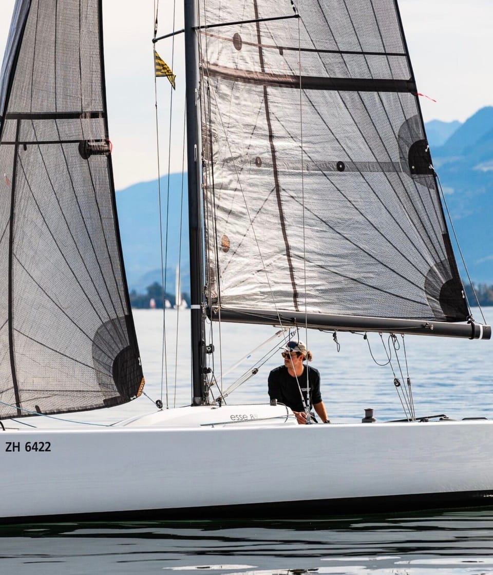 Esseboats probesegel fruehling