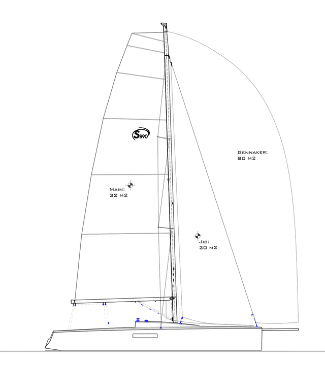 Esse890 sailplan web