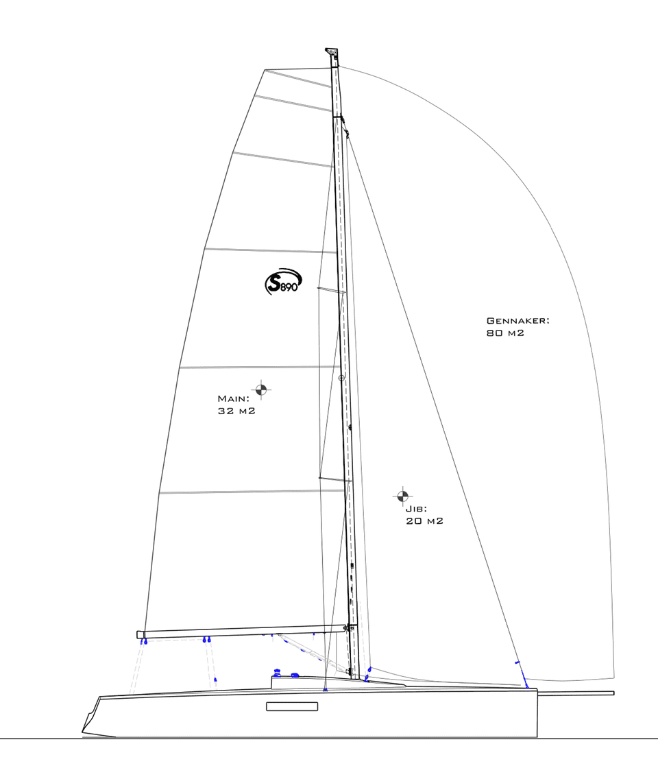 Esse890 sailplan web
