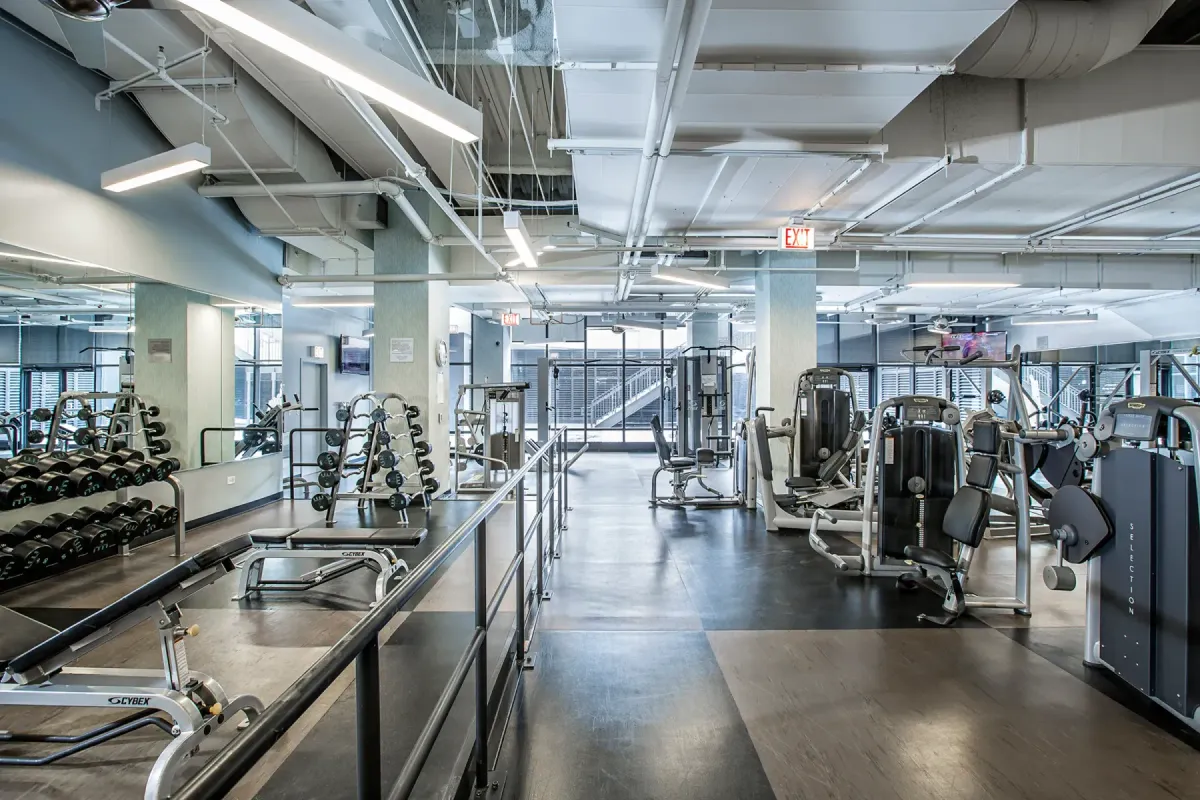Wellness and Convenience Under One Roof | Image of apartment fitness cener