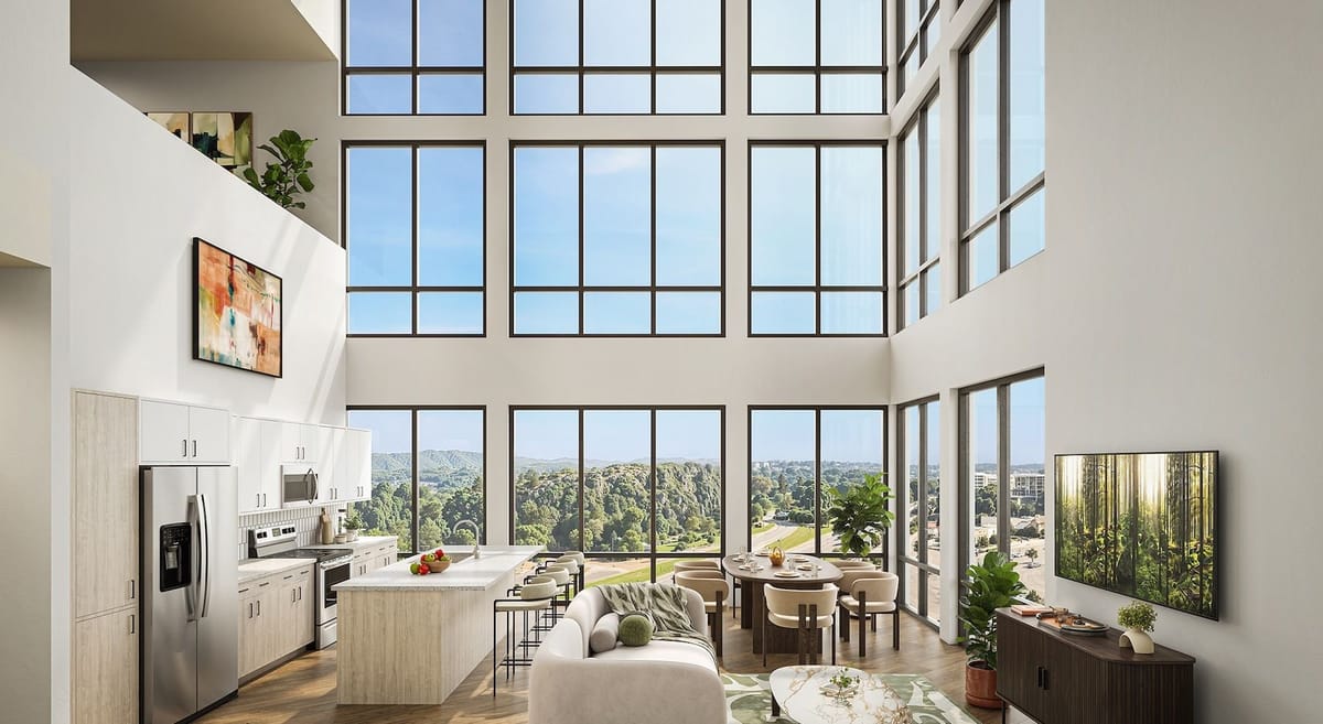 Brand New, Sleek, and Luxurious Living Spaces