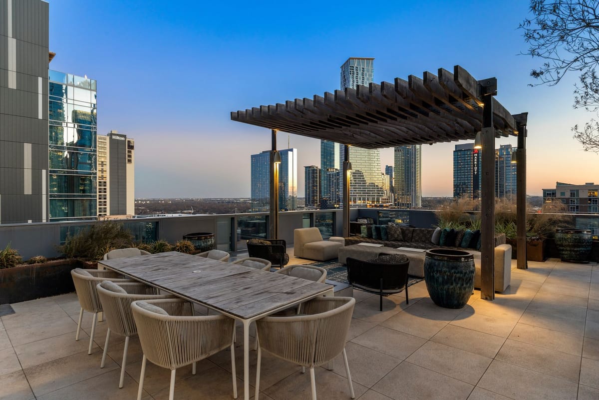 Elevated Summer Living Above the Thompson and tommie