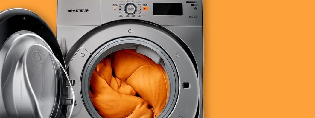 como lavar roupa na máquina​