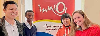 Group of students at iNMSOL - Instituto Mediterráneo Sol