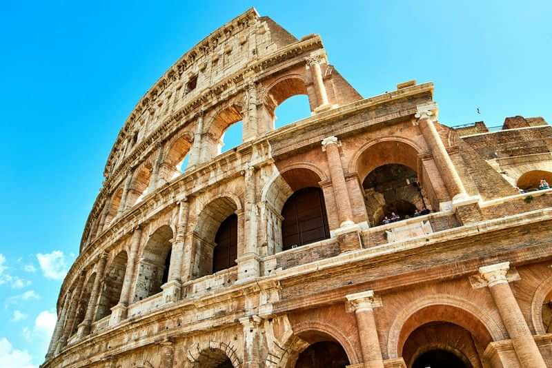 Historical landmark in Rome, ideal for immersive Italian language learning.