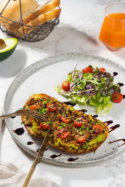 Avocado Tempeh Toast