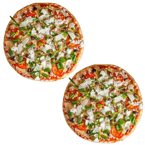 2 x Greek Style Pizza
